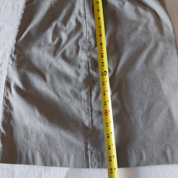 Mexx Light Olive Cotton Blend Skirt Blazer Suit Set,  Size 4 and 2 - Picture 12 of 12